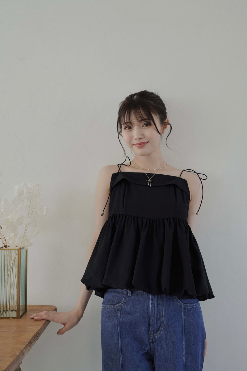 市川美織 × kicuri】バルーンキャミソール