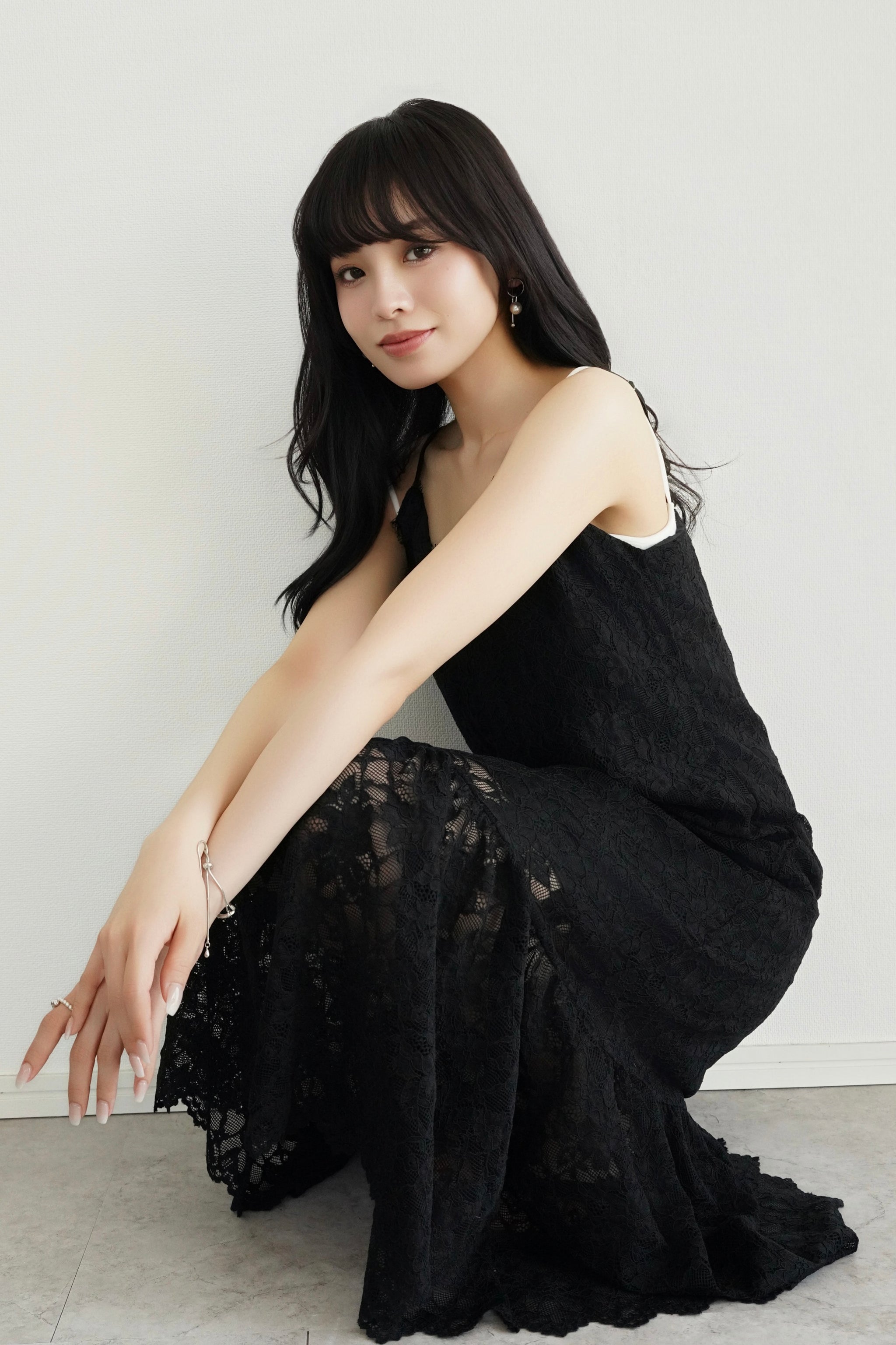 レースティアードキャミワンピース – kicuri