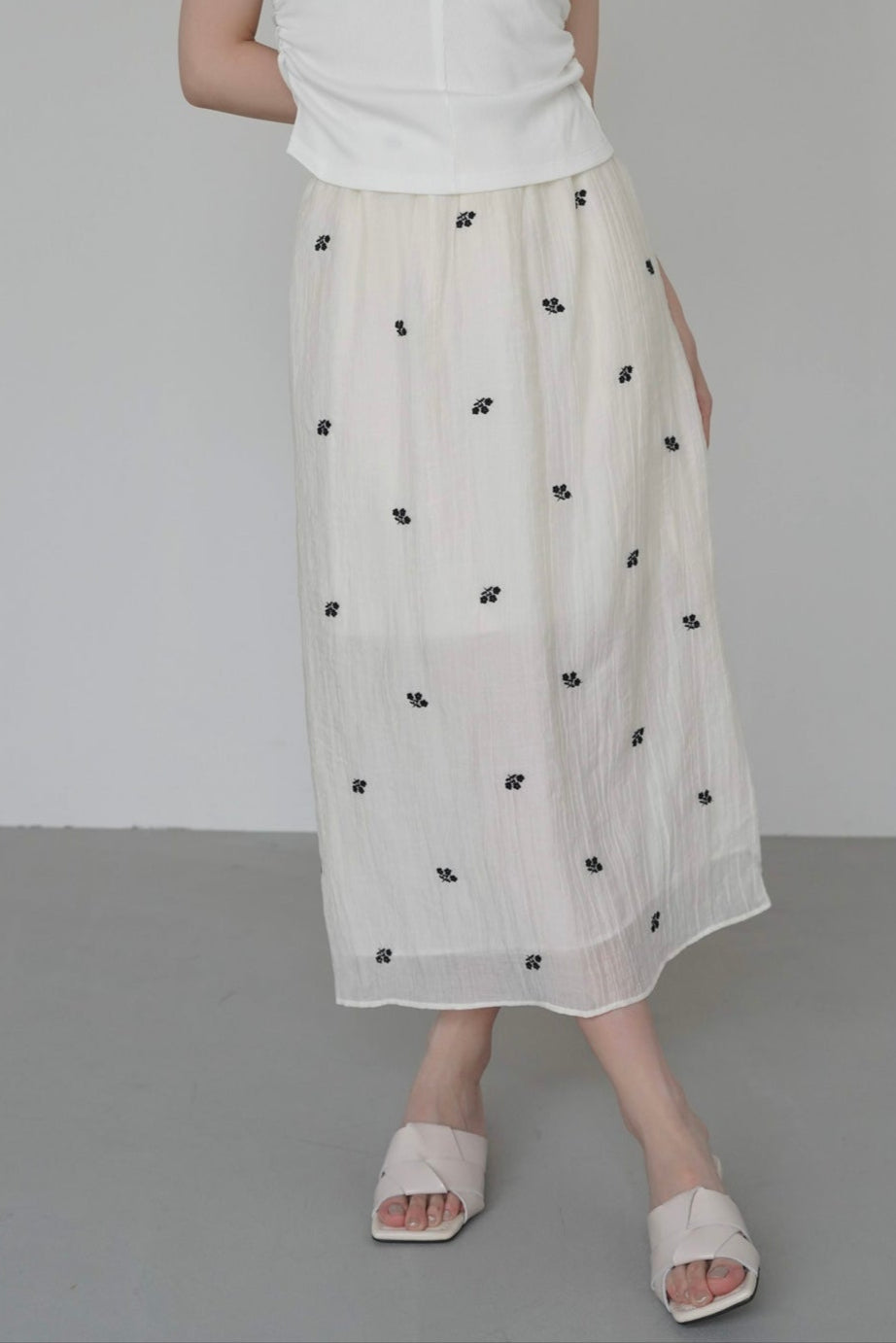 ●zooisoo choice●雪の花 see-through Skirt ○zooisoo choice○雪の花 see-through Skirt