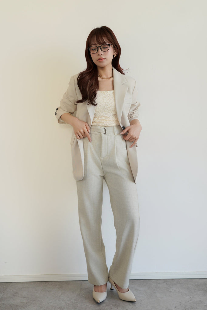 Bouclé Tweed Jacocoat – kicuri