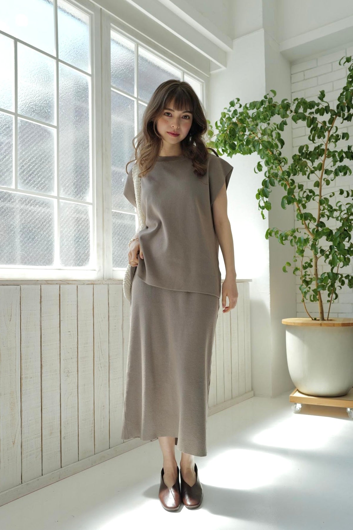 再入荷】3way Knit Set up – kicuri