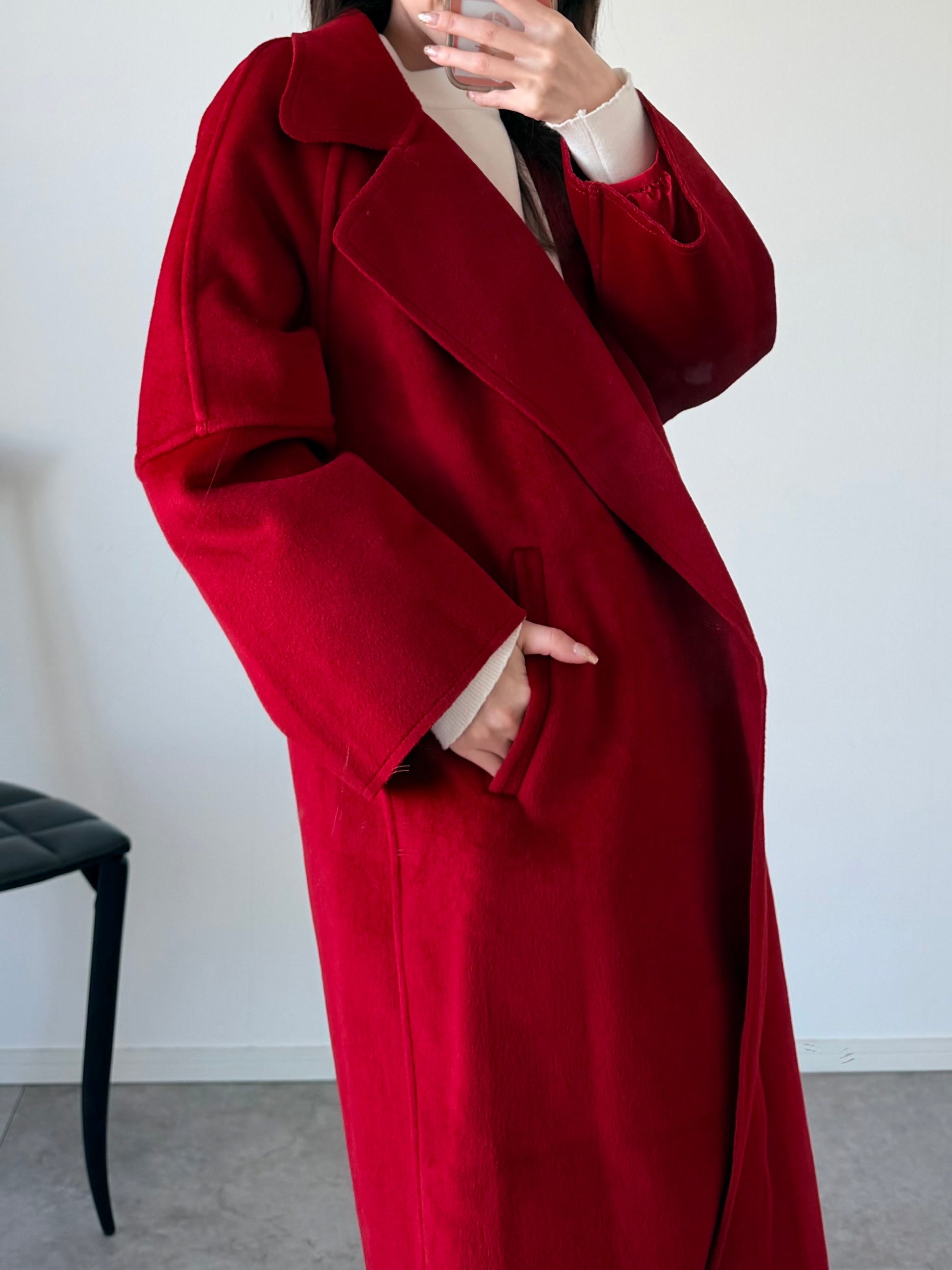 ジャケット・アウター Y's cashmere Knit Jacket Houndtooth red Y s cashmere Knit Jacket Houndtooth red “cashmere wool