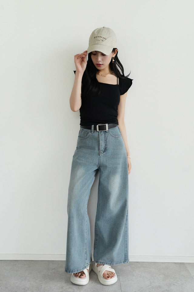 【早割】ワイドストレートデニム(10%OFF)