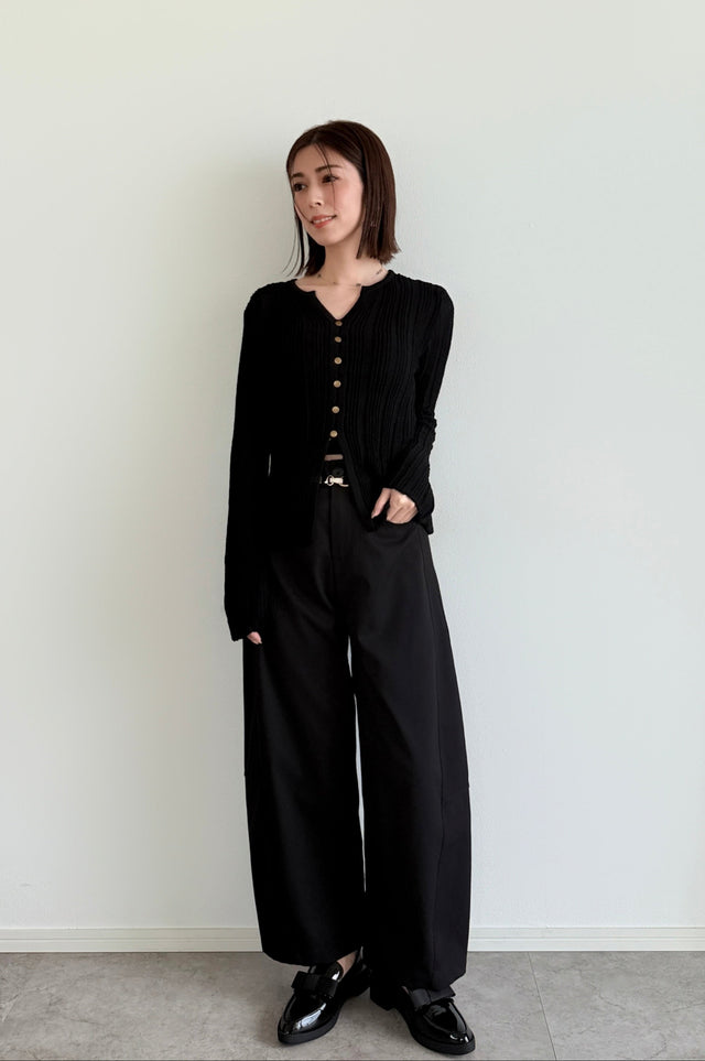 ［早割］ランダムリブニット+バレルカーブスラックス(2SET15%OFF)