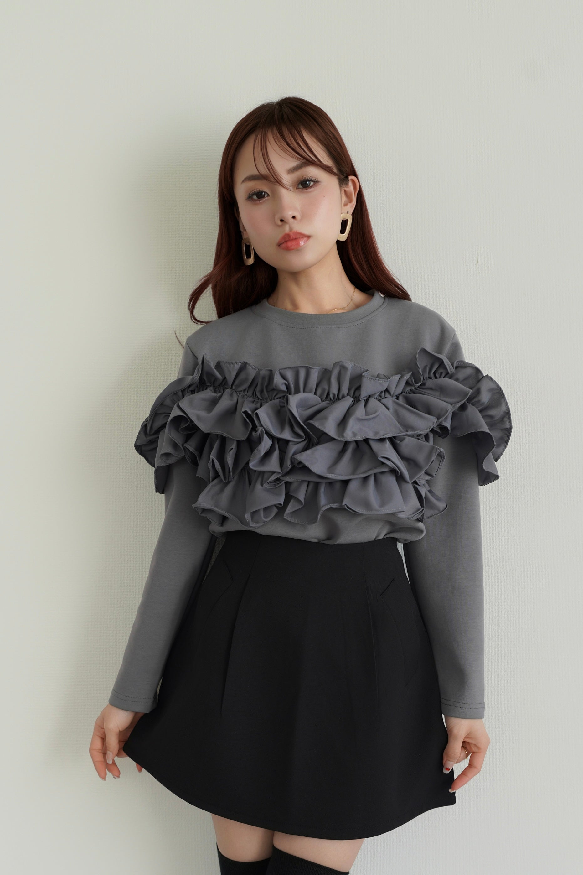 早割対象［SET］Frill Ponch Cutsew×Bonding Skirt – kicuri