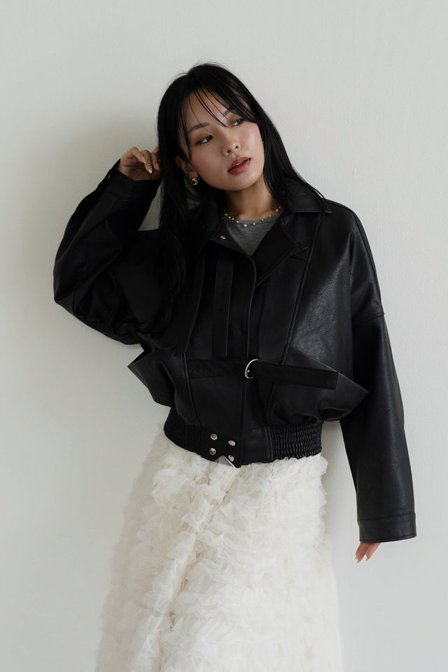 ［OUTER FAIR］2wayレザージャケット(20%OFF)