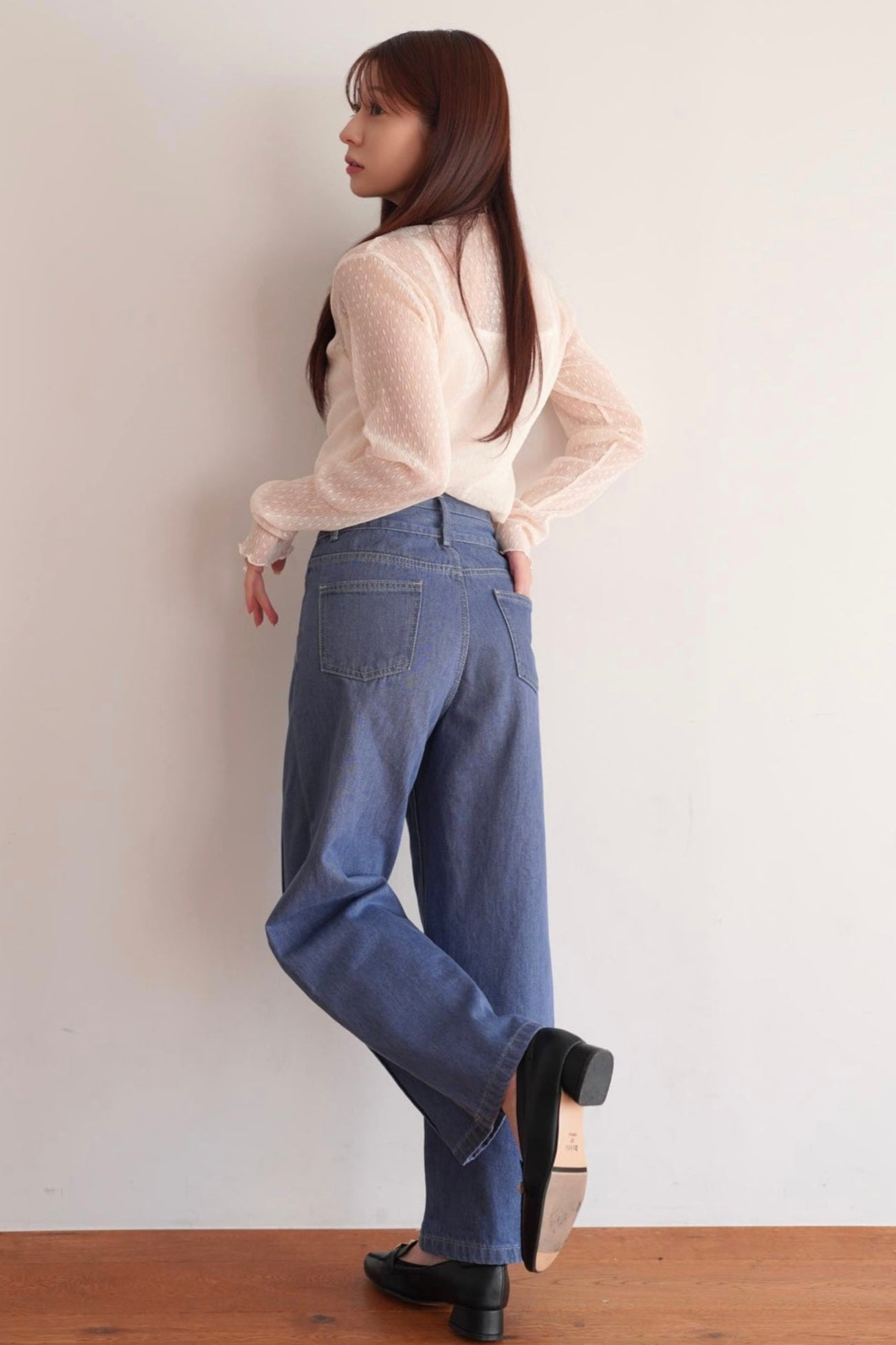 【新品未使用】kicuri ダブルベルトワイドデニム(Mサイズ) Double Belt Wide Denim – kicuri