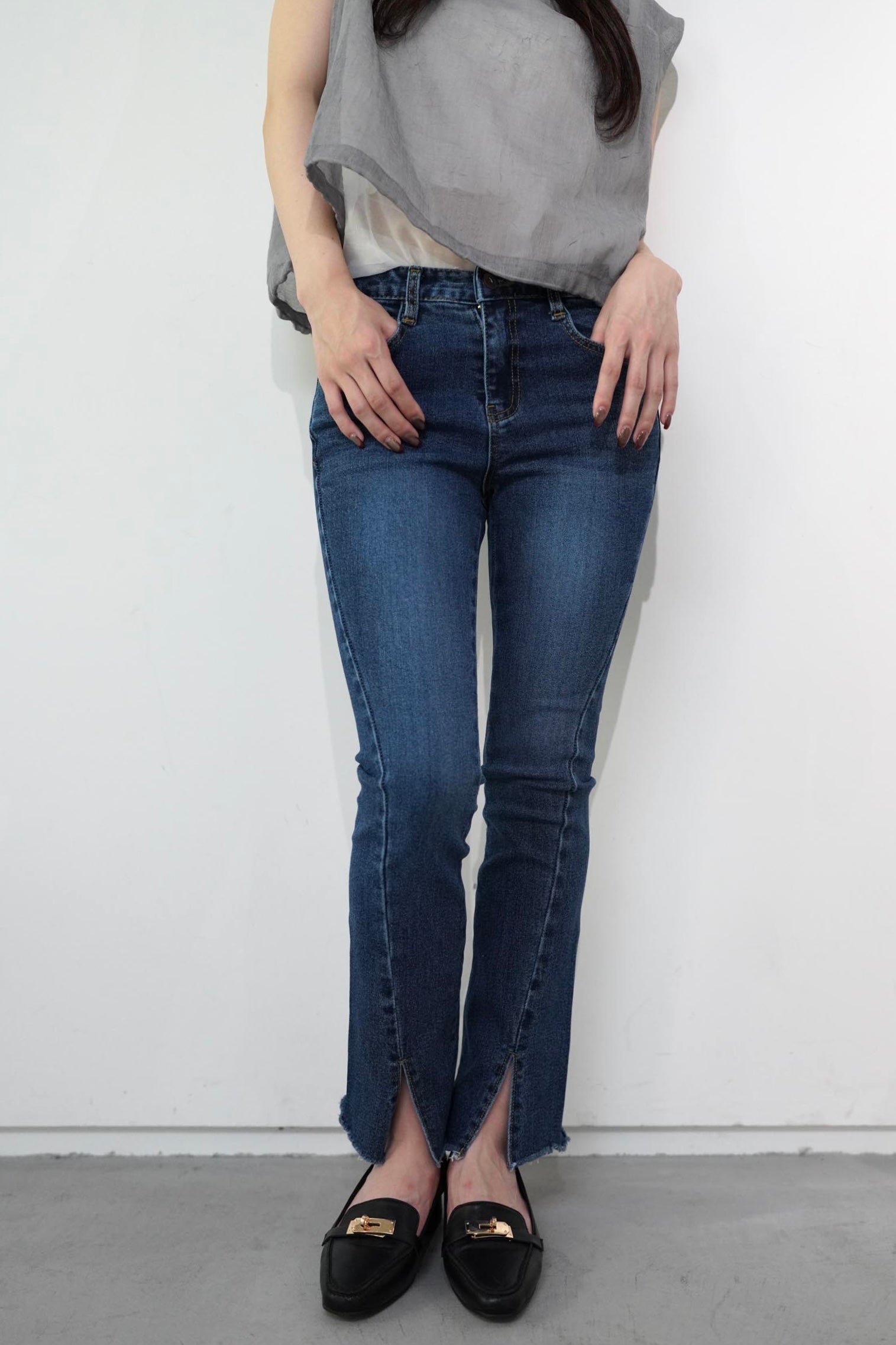 yasa⭐【kicuri】キクリ　デニムパンツ　ジーンズ　　定価1.5万円 yasa様専用⭐【kicuri】キクリ デニムパンツ ジーンズ 定価1.5万