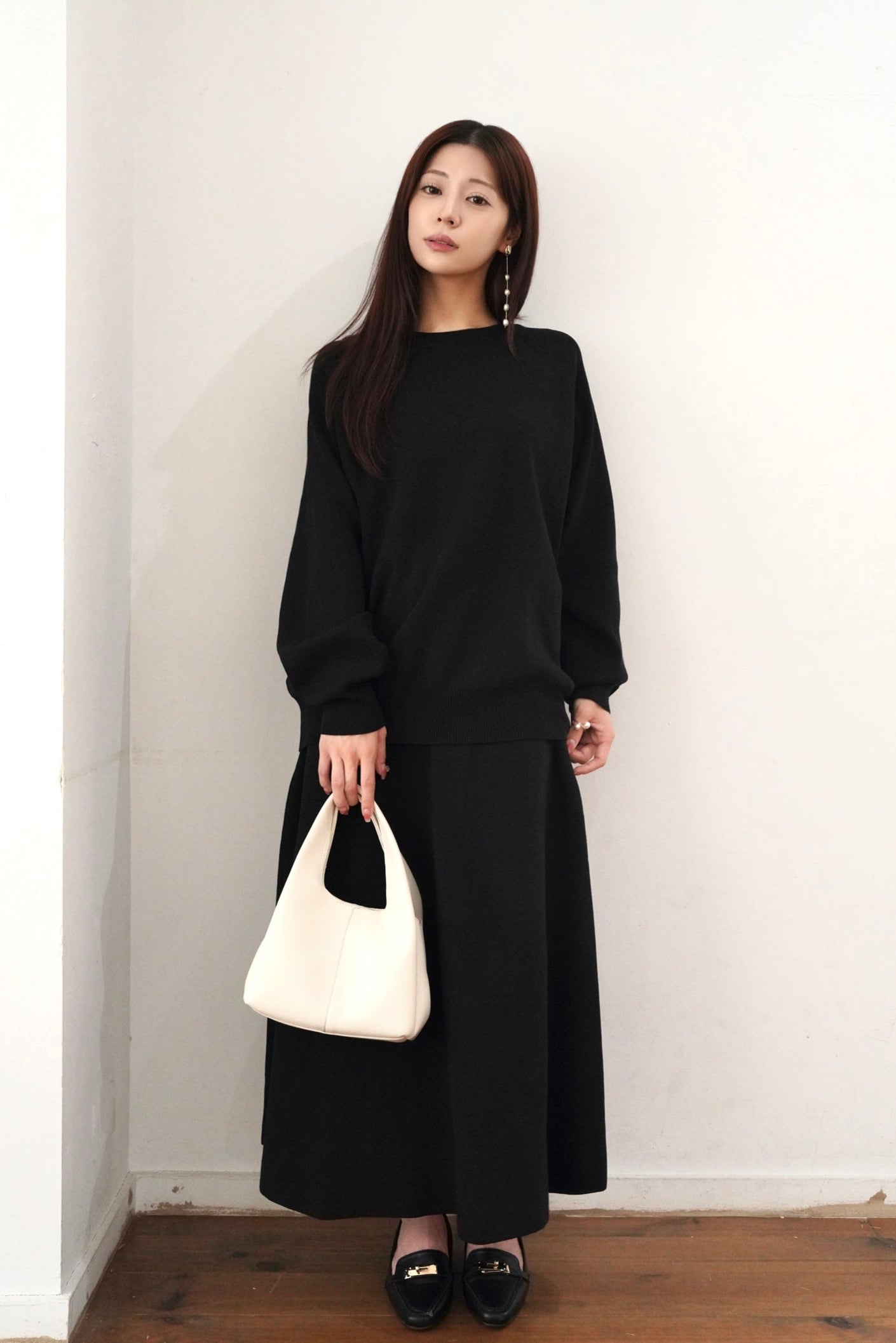 marie knit tops black 取引垢 andmary Mary logo tops black ブラック andmary Mary logo knit tops