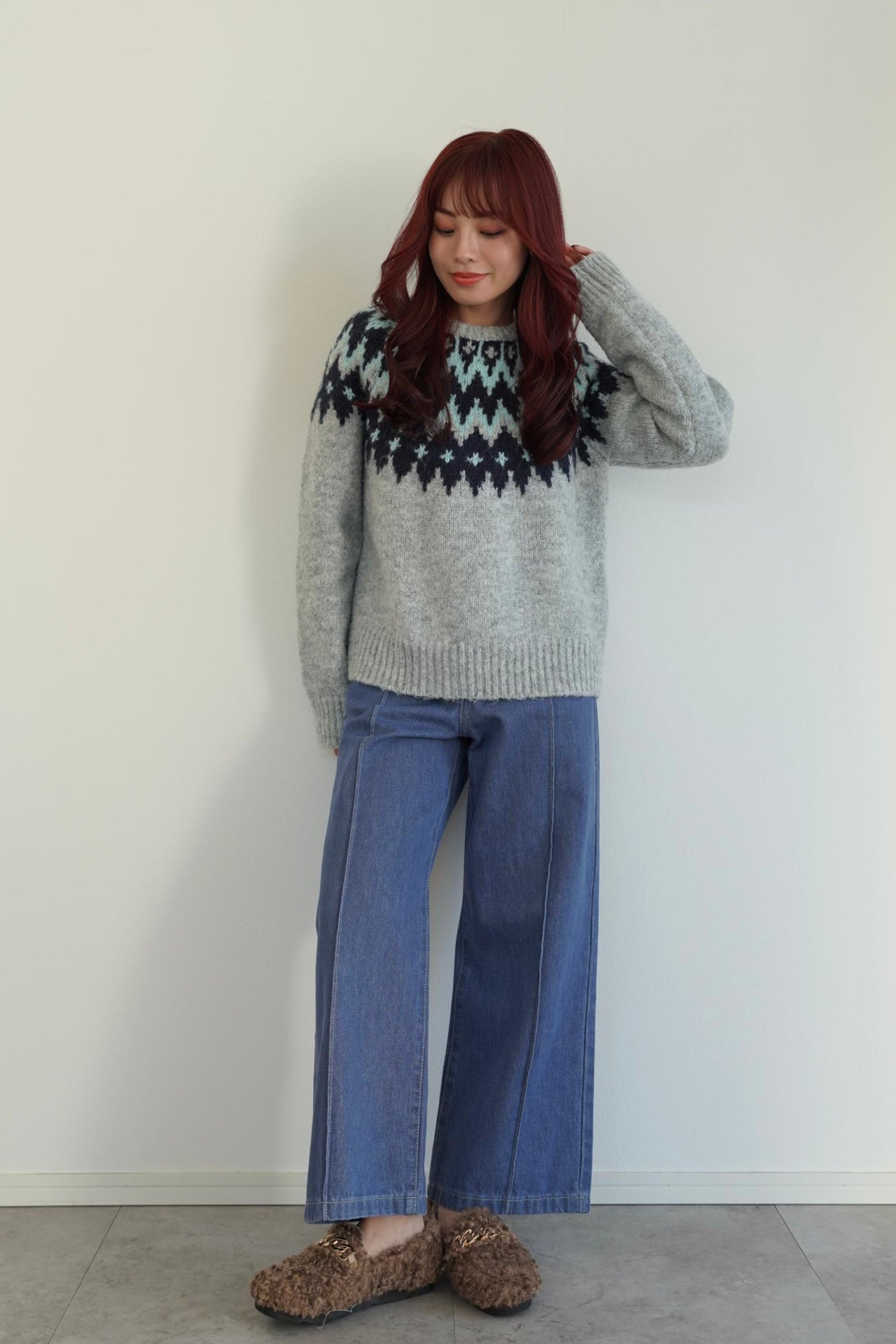 Double Belt Wide Denim［XS.under150cmさんもオススメ］ – kicuri