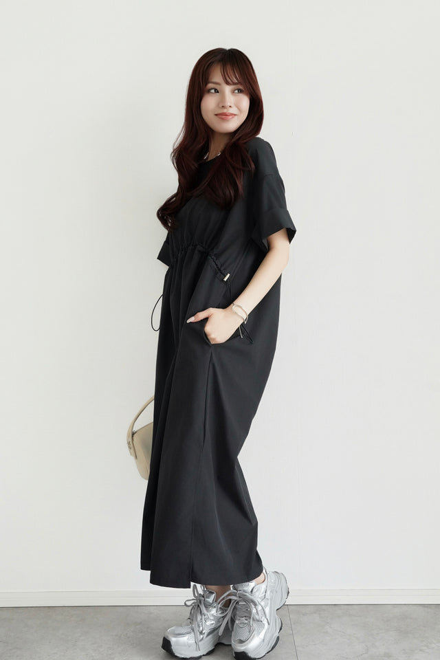 ［早割］バックデザインタフタワンピース