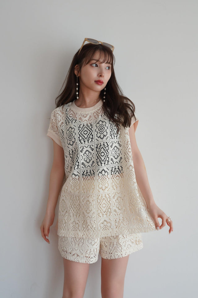 クロシェレースセットアップ(2set)