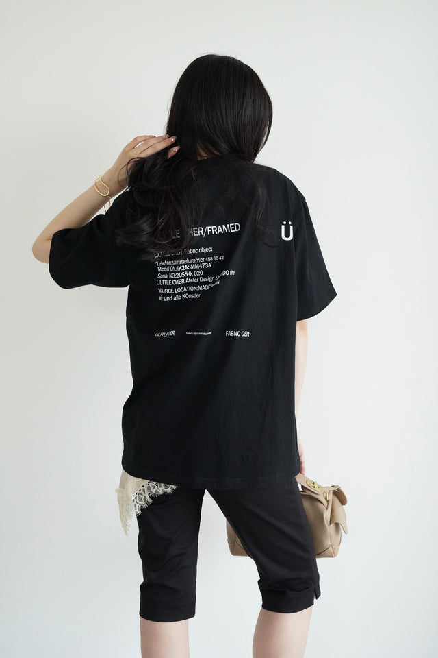 【早割】ロゴプリントオーバーサイズTee(10%OFF)