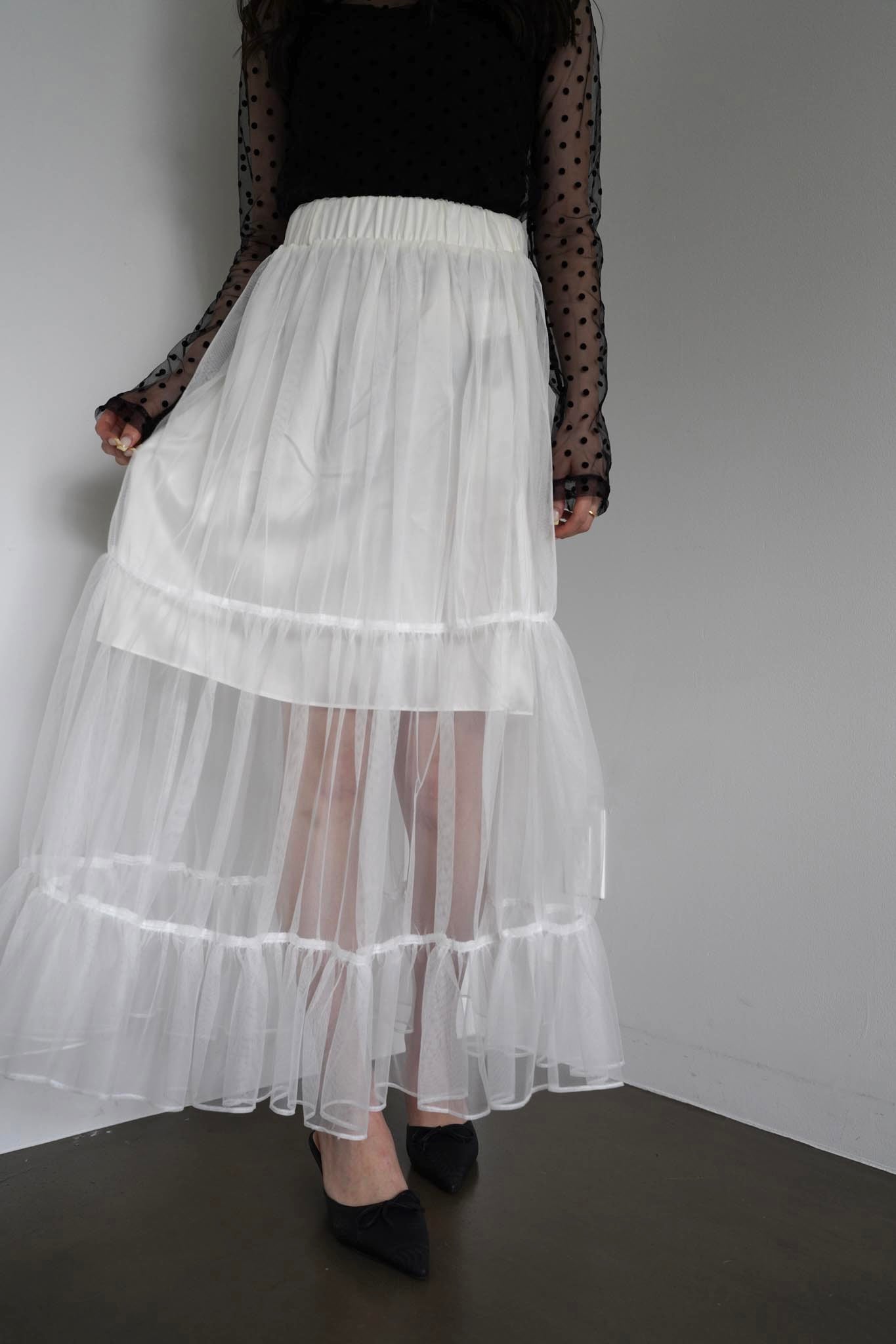 Volume Tulle Skirt – kicuri