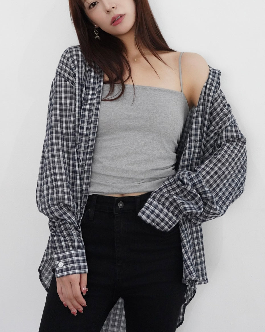 Side Gathered Camisole – kicuri