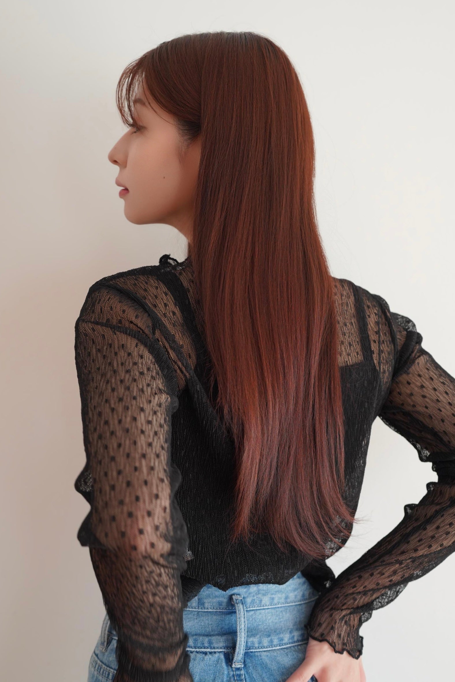 新品未使用⭐︎kikuri Dot sheer tops Inner Set 新品未使用⭐︎kikuri Dot sheer tops Inner Set