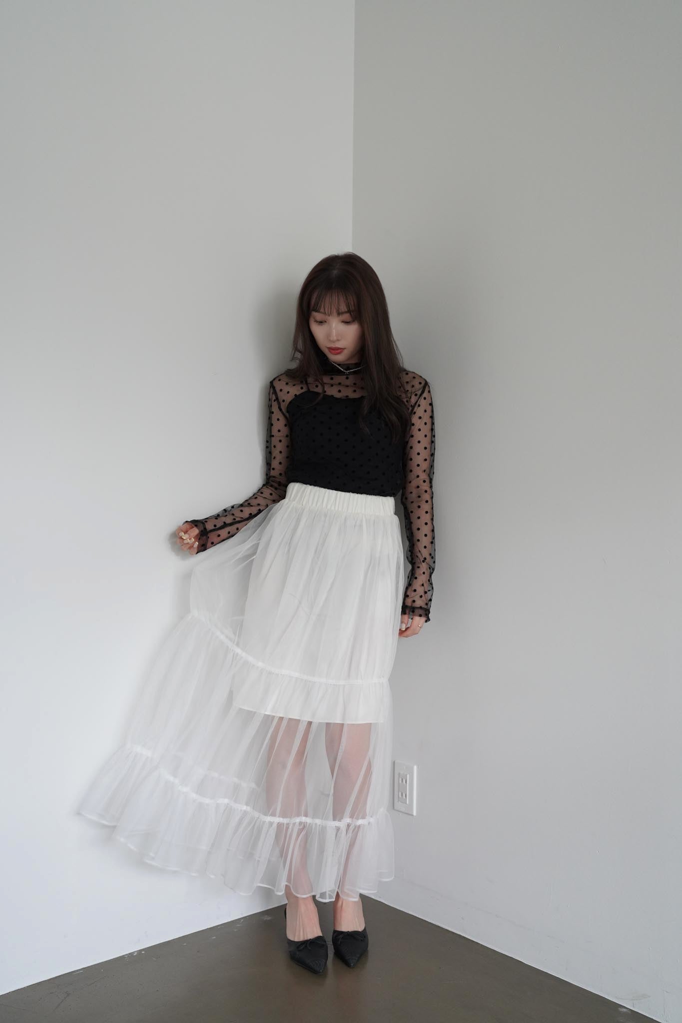 Volume Tulle Skirt – kicuri