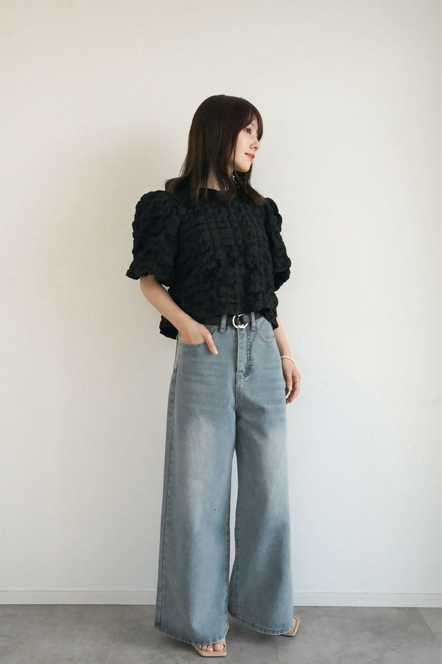 【早割】ワイドストレートデニム(10%OFF)