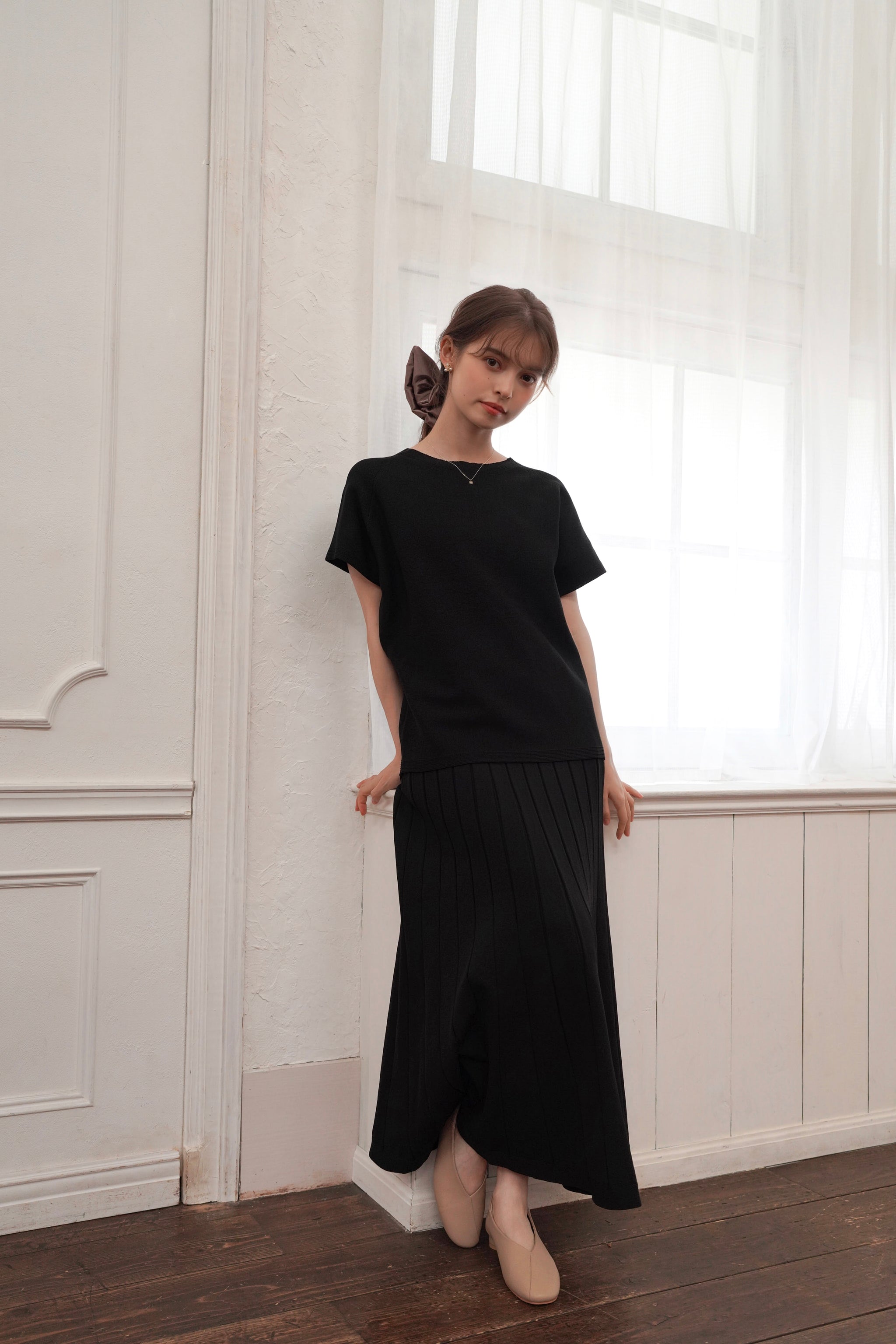 Floral Pattern Long Dress – kicuri